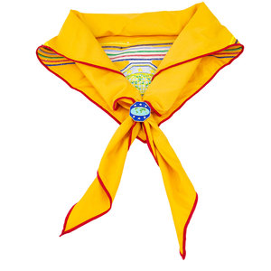 Biểu Tượng Tùy Chỉnh Cô Gái Cậu Bé Scout Phụ Kiện Khăn Quàng Vải Thêu Pathfinder Phiêu Lưu Câu Lạc Bộ Khăn Quàng Các Bản Vá Lỗi Với Khuy Măng Sét - Product Image 2