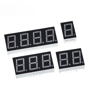 0,56 Zoll LED-Anzeige 7 Segment 1 Bit/2 Bit/3 Bit/4 Bit Digit Tube Rot Gemeinsame Kathode/Anode Digital Für Arduino
