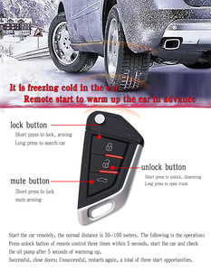 Sistema de arranque inteligente para coche, alarma antirrobo con botón de arranque del motor - Product Image 5
