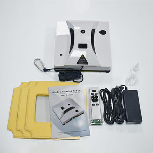 Smart Robot Cleaner with Large Vacuum Adsorption Window <strong>Remote</strong> Control <strong>AU</strong>/EU Plug Household Use Glass Washer - Product Image 1
