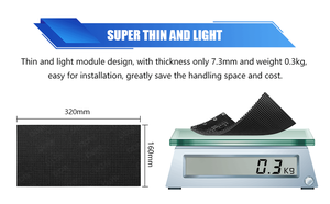 Pannello LED curvo per interni esterni Display P1.8 P2 P2 P2 P3 P4 flessibile LED Soft modulo 320x160mm Full SMD cilindro a colori schermo LED - Product Image 3