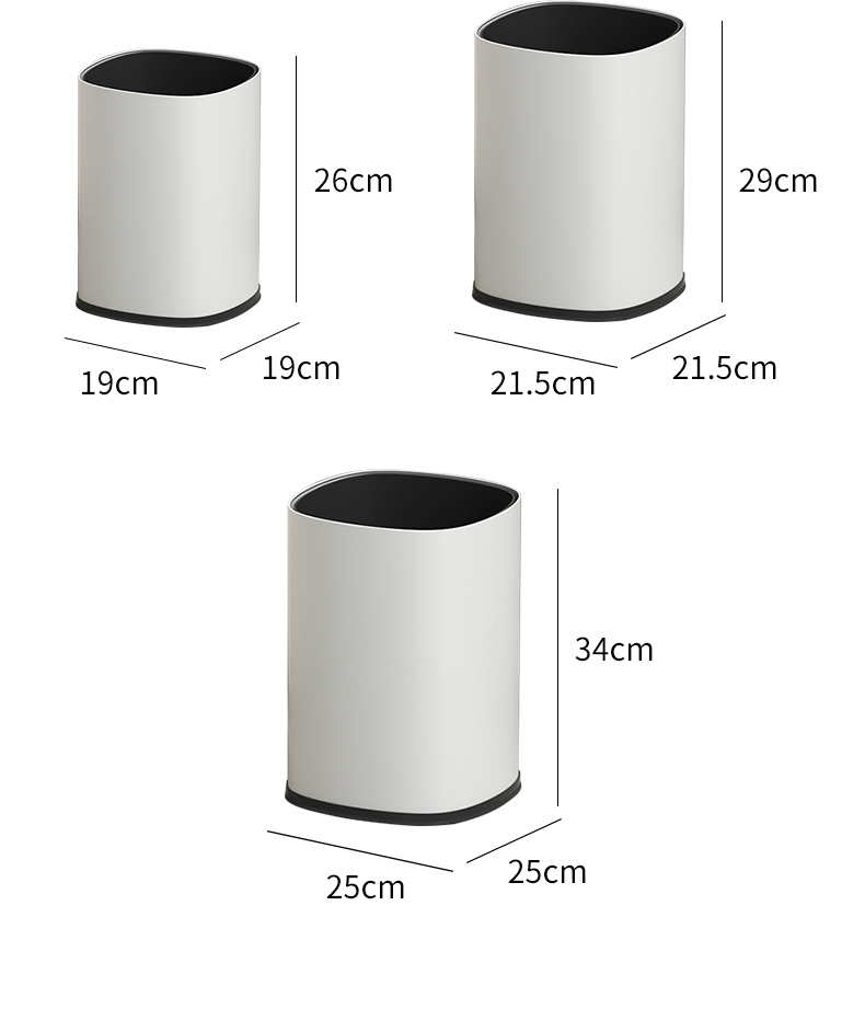 China Supplier Wholesale Bin Supplies Can Trash Bins hotel standing trash can