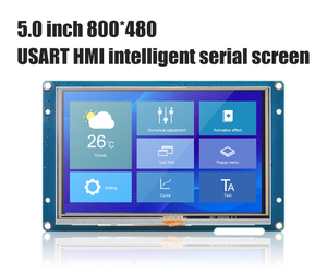 Polcd 5 pollici resistivo Touch Screen TFT LCD ad alta risoluzione 800*480 5 "modulo LCD per arduino
