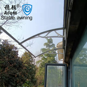 Mái Che Nắng Bằng Polycarbonate Giá Tốt Nhất Mái Che Cạnh Bằng Thép Nhựa Cho Cửa Che Nắng - Product Image 5