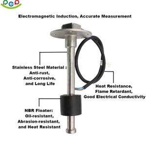 Op Maat Gemaakte Roestvrijstalen Niveausensor Schakelaar Huidige Type 4-20ma Oliepeil <span class=keywords><strong>Sensor</strong></span> Diesel Brandstofniveau Afzender - Product Image 3
