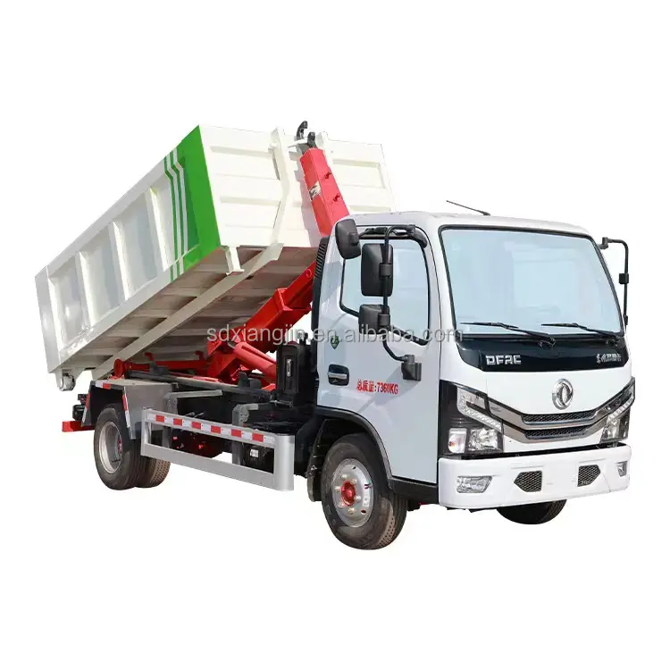 Hook Arm Garbage Vehicle Garbage Tank Cleaning Truck Vehicle-mounted Can For Sale