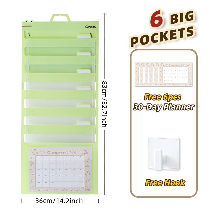 Vert 6 grandes grilles + plan 30 jours