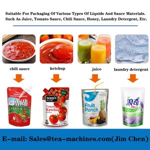 High Speed Standup <strong>Pouch</strong> Packing Machine Paste Cooking Oil Detergent Zipper Bag Premade <strong>Pouch</strong> Packing Machine - Product Image 5