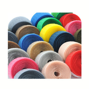 Self Adhesive <strong>Loop</strong> <strong>Hook</strong> Sew on 100% Polyester <strong>Hook</strong> and <strong>Loop</strong> Fastener Tape Strap <strong>Loop</strong> and <strong>Hook</strong> - Product Image 1