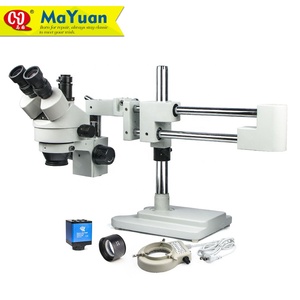 3.5X-90X缩放选项工业立体显微镜数码相机精密焊接返工 - Product Image 1