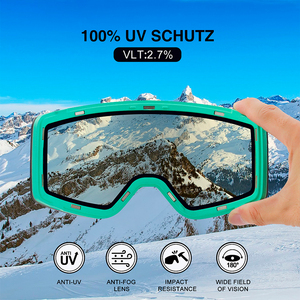 Kính trượt tuyết CE UV400 bảo vệ Snowboard kính <span class=keywords><strong>Google</strong></span> ống kính phân cực OEM chống sương mù tuyết thể thao an toàn Kính mát biểu tượng tùy chỉnh - Product Image 4