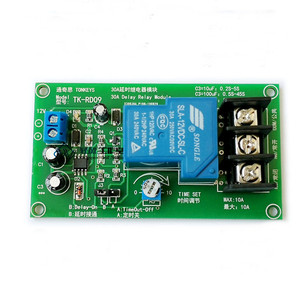 Adjustable 1-200 Seconds 30A Time <strong>Delay</strong> Relay Module Time on Time off Switch Large Current Drive Circuit Module - Product Image 2