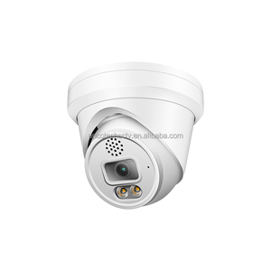 Cámara de red OEM, cámara POE IP de torreta de detección de cuerpo humano/vehículo, audio bidireccional con luces duales de 6MP, para interiores - Product Image 4