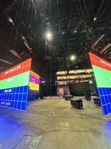 หน้าจอสีเต็มจอวิดีโอติดผนังภายในระบบที่สมบูรณ์4K 8K HD แผงหน้าจอ P3 P2 LED P4 5 6มม. หน้าจอแสดงผลติดผนังวิดีโอ LED - Product Image 2