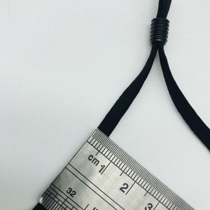 High Quality 5mm Nylon Adjustable <strong>Elastic</strong> Band Adjustment Bulk <strong>Elastic</strong> Ear <strong>Loop</strong> String Cord <strong>with</strong> Buckle - Product Image 3