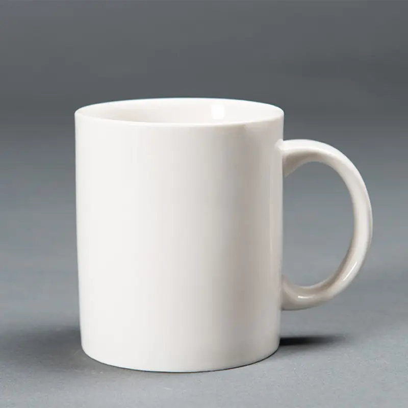 Caneca de café de porcelana, caneca de cerâmica personalizada de alta qualidade com galvanização