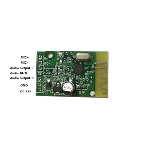DIY Bluetooth 5,0 altavoz transmisor de Audio placa receptora distancia 10M MP3 decodificación Módulo de música inalámbrico