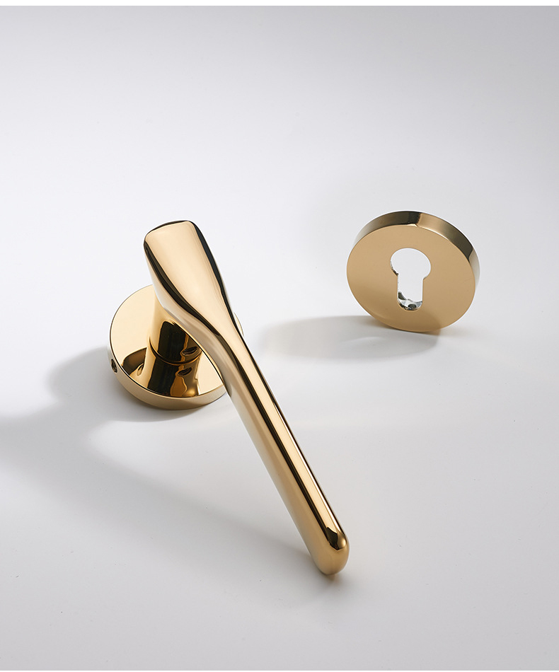 professional manufacturer quality black door handle  lock for wood door modern zinc alloy mortise lever door handle