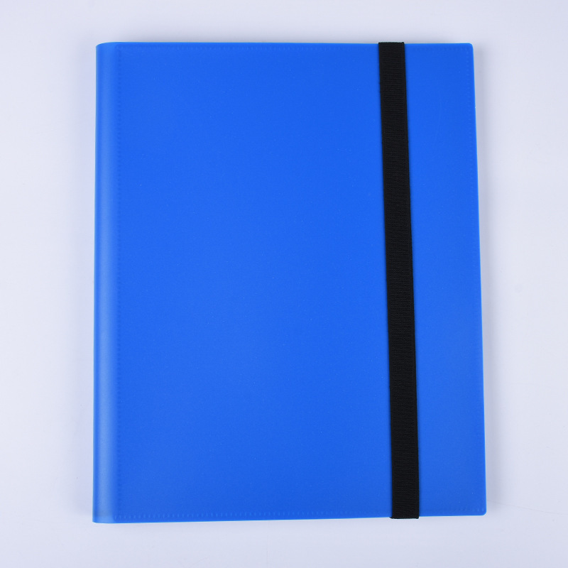 9 grids-20 inner pages-360 card slots-blue bandaged card holder