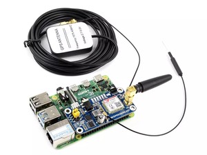 Waves hare SIM868 Erweiterungs karte GSM/GPRS/GPS/Bluetooth Kompatibel mit Arduino/Raspberry Pi 4 für Kommunikation und Netzwerk