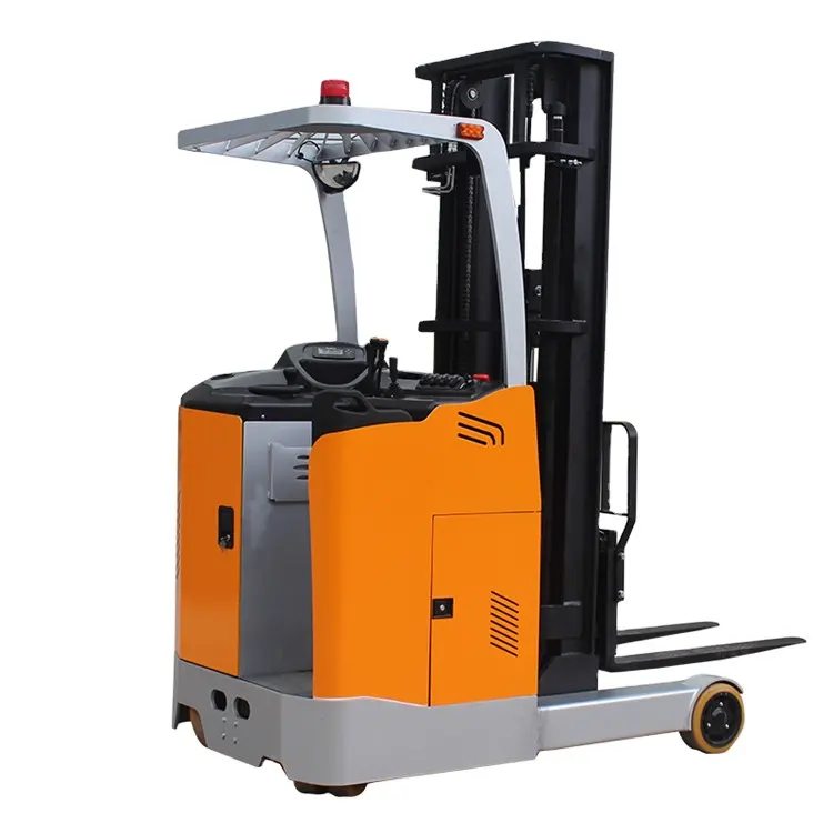 Điện Stacker 1.5ton 2.0Ton 2.5 Tấn Xe Nâng Điện Đạt Stacker Xe Nâng Đứng Trên Điện Đạt Xe Nâng