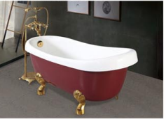 H-807 1550x730x750mm all'interno bianco esterno rosso cilindro vuoto