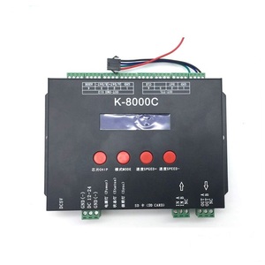 K-8000C самые популярные светодиодных USB Sd Card контроллер Led световая цепочка контроллер программируемый светодиодный контроллер - Product Image 1
