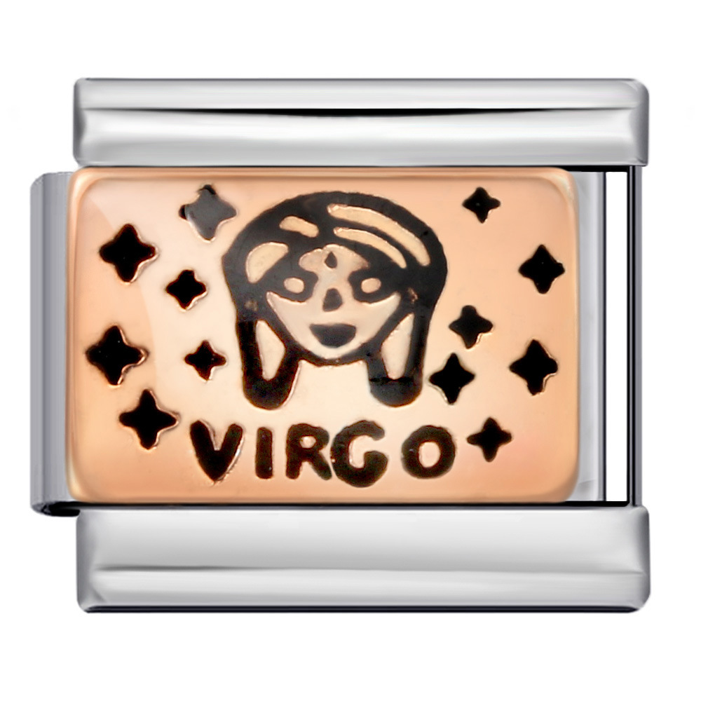 Virgo de oro rosa