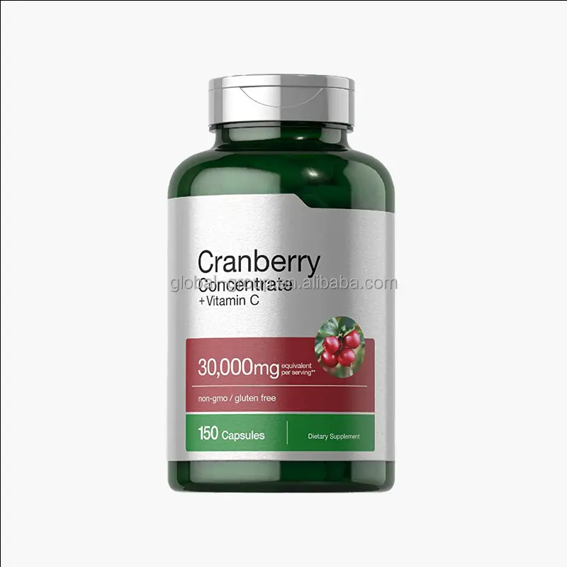 Cranberry Hữu Cơ bổ sung chất chống oxy hóa Cranberry viên nang thảo dược bổ sung Cranberry cho phụ nữ