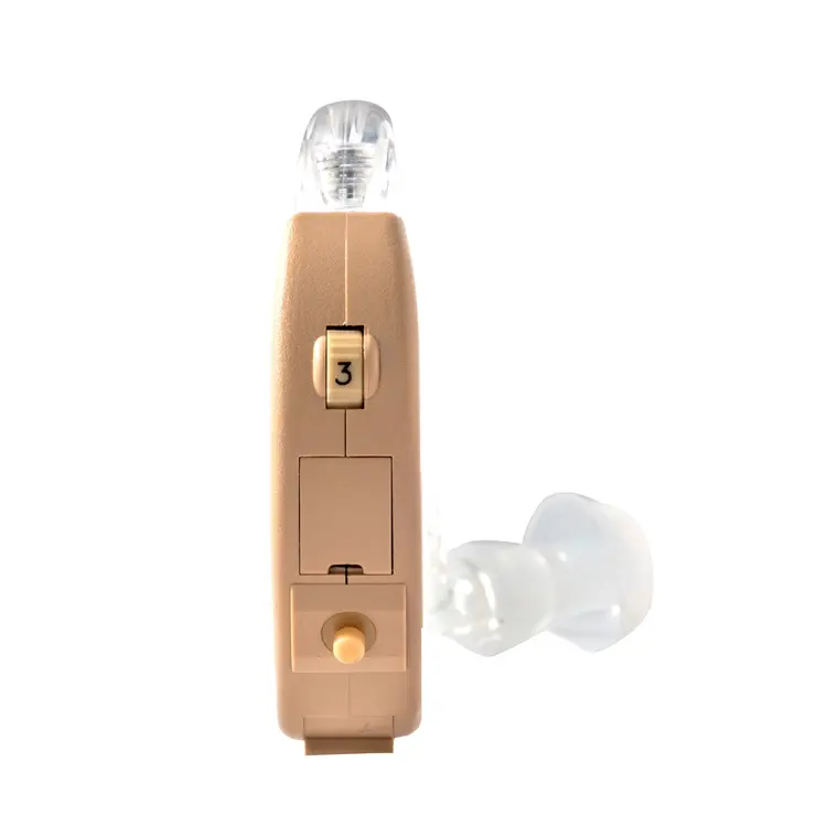 高齢者のための高品質のデジタルプログラム可能なBTE補聴器13Aバッテリー中国の販売代理店からの目に見えない補聴器