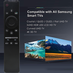 Huayu รีโมท RM-G2100 V2แบบสากลพร้อมการควบคุมด้วยเสียงสำหรับ Samsung Smart TV แบบโค้งพร้อมปุ่มสำหรับ Netflix Prime Video WWW - Product Image 4