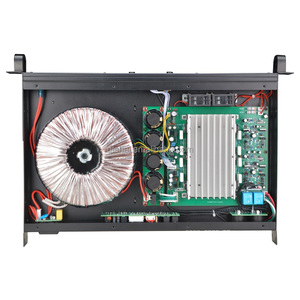 Amplificador de dos canales 1U, 2Ch X 250W estéreo 8Ohm amplificador de audio profesional para sistema de sonido Line Array, logotipo Can Laser, A250 - Product Image 4