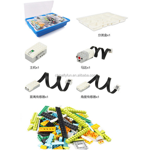 DIYmall WEDO 2,0 Core Set Bloques de construcción Robot programable WEDO2.0 45300 Ladrillos educativos con contenedor de almacenamiento, regalos para niños - Product Image 4
