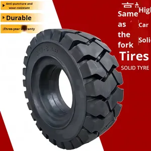 Chaoyang סוג 500 הגנה על איכות הסביבה-8 600-9 650-<span class=keywords><strong>10</strong></span> מלגזה הנדסי צמיג מוצק 28*9-15 עמיד ללבוש עומס רדיאלי