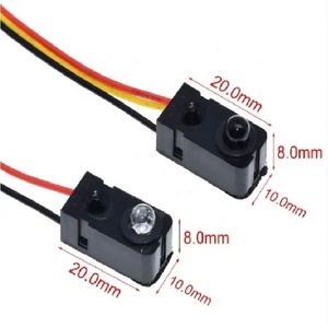 Remote infrared radiation <strong>sensor</strong> <strong>detects</strong> a distance of 5 meters and 5 meters. The DH-DS500CM - Product Image 3