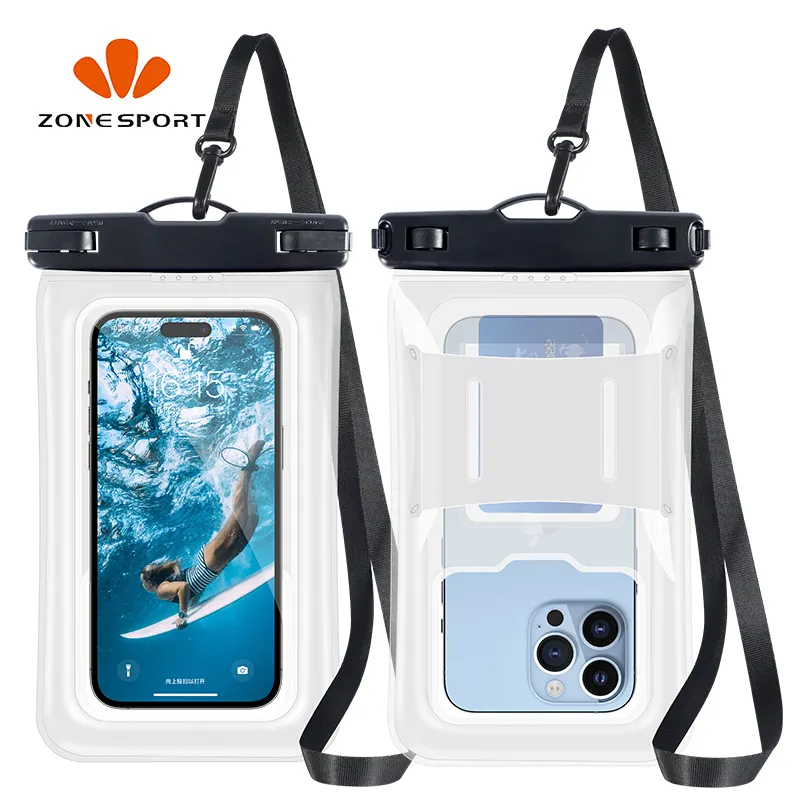Brassard flottant, étui étanche pour téléphone portable IPX8, natation plage plongée, sac étanche pour téléphone portable