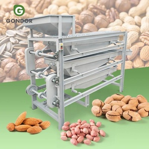 Livellatore schermo vibrante nocciolo nocciola macchina per la classificazione delle dimensioni per la linea di lavorazione del guscio di mandorla - Product Image 1