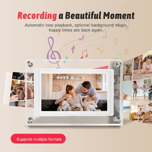 Wholesale 5 Inch WiFi Acrylic <strong>Digital</strong> <strong>Photo</strong> &amp; Video <strong>Frame</strong> <strong>with</strong> LCD Touch Screen Supports MP4 &amp; MP3 Clock <strong>Function</strong> &amp; Frameo APP - Product Image 6