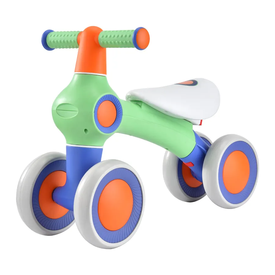 फैक्टरी नई शैली 4 पहिया बच्चों संतुलन बाइक बच्चों की सवारी पर खिलौना tricycle मिनी बच्चे चलने कार