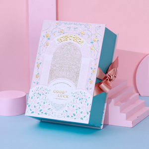 Custom Magnetic Packaging <strong>Box</strong> With Magnet Wedding Clothing <strong>Favor</strong> Gift <strong>Box</strong> With Ribbon Wholesale - Product Image 4