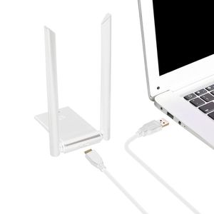 1800Mbps ฟรีไดรเวอร์ USB WiFi เสาอากาศ LAN การ์ดเครือข่ายสำหรับชุดทีวีกล่องรับสัญญาณ USB Wi-Fi Adpater ดองเกิล