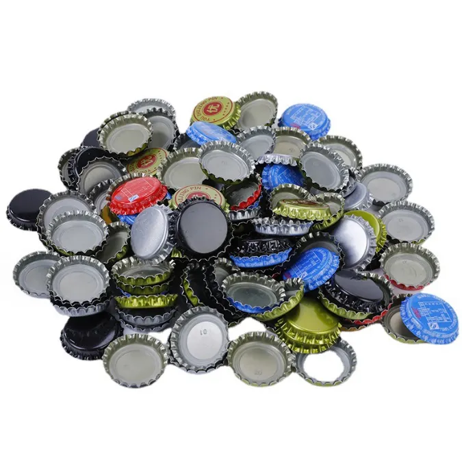 wholesale 26mm beer bottle caps Beer label easy to pull lid tinplate metal drink lid