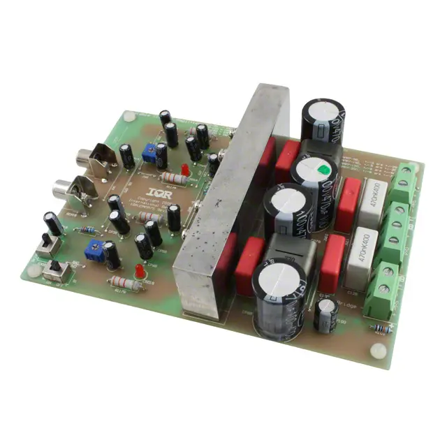 IRAUDAMP7S BOARD REF DESIGN 2CH AUDIO AMP 2CH Audio Amp Board Módulo de controlador de potencia Clase D Placa amplificadora para 2CH Audio