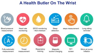 Monitoraggio del sonno con dati sportivi e promemoria di chiamata Smart Watch da uomo - Product Image 3