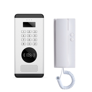 ドア制御システムロック解除機能付き2線式オーディオドア電話インターホン製造 - Product Image 2