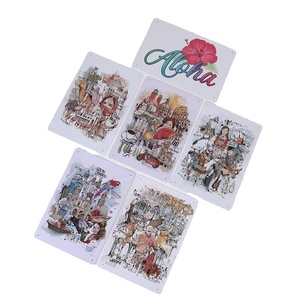 Cổ Cổ Điển Kim Loại Dấu Hiệu Retrowelcome Dấu Hiệu Cho Tường Ngoài Trời Trang Trí Nội Thất Retro Biểu Tượng Cổ Mảng Bám Sơn Thủ Công - Product Image 2