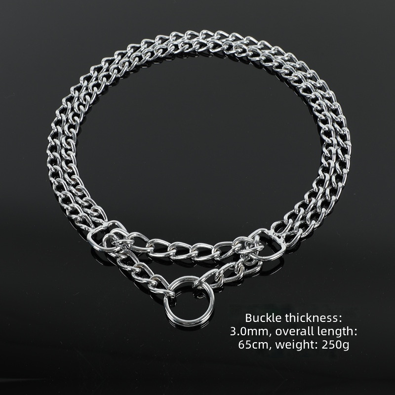 Double-row telescopic chain-30 mm 65 cm