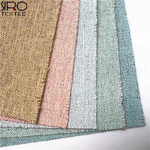 Phổ biến chống cháy Linen nhìn 100% polyester 300cm màn rèm vải - Product Image 5