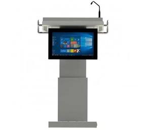 23.5 Inch Multimedia Digital Podium Lectern Educational Equipment <strong>Lectures</strong> for Conference Room Presidential - Product Image 6