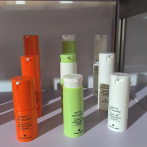 <strong>Fashion</strong> 30ml 50ml 15ml Black PP Soft-touch Feeling Frosting Airless Pump <strong>Bottle</strong> with Cream Pump for <strong>Cosmetic</strong> - Product Image 4